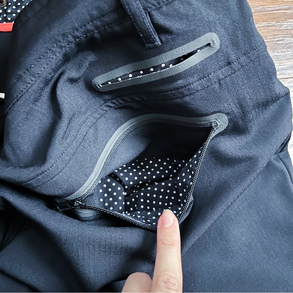 Lululemon • Commute Pant black Ascent straight leg flat front ABC zip pocket - Picture 14 of 16